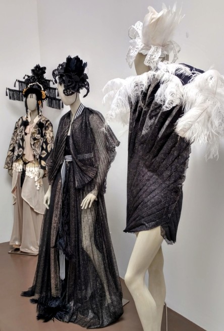 Blurred Boundaries Fashion as an Art, far left, Alena Kalana and Hera Zhou, designers, ©EDGExpo.com